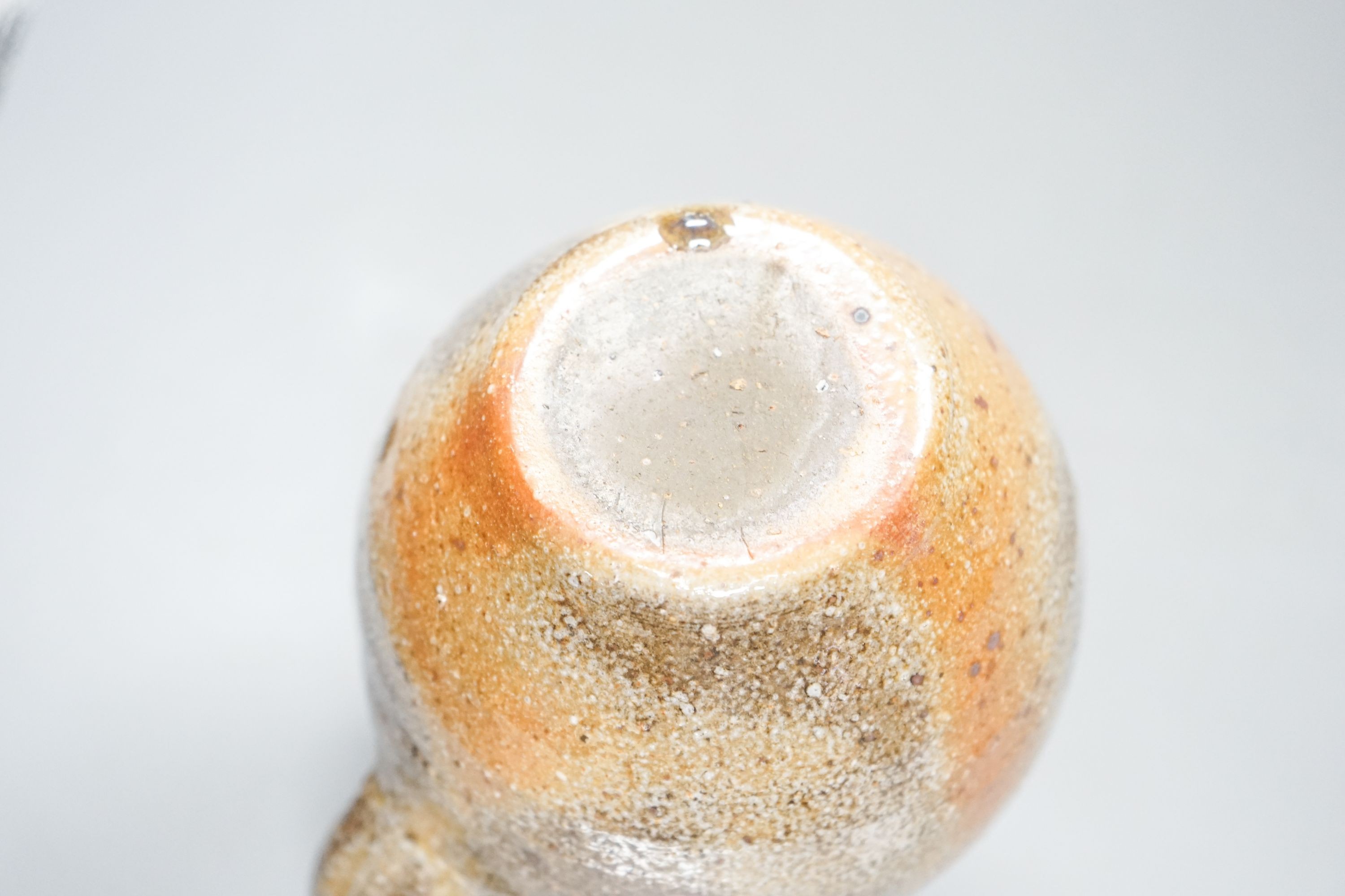 Svend Bayer (b.1946), a stoneware jug 16cm
